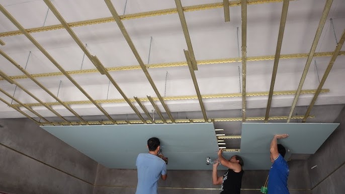 Gypsum Board Install